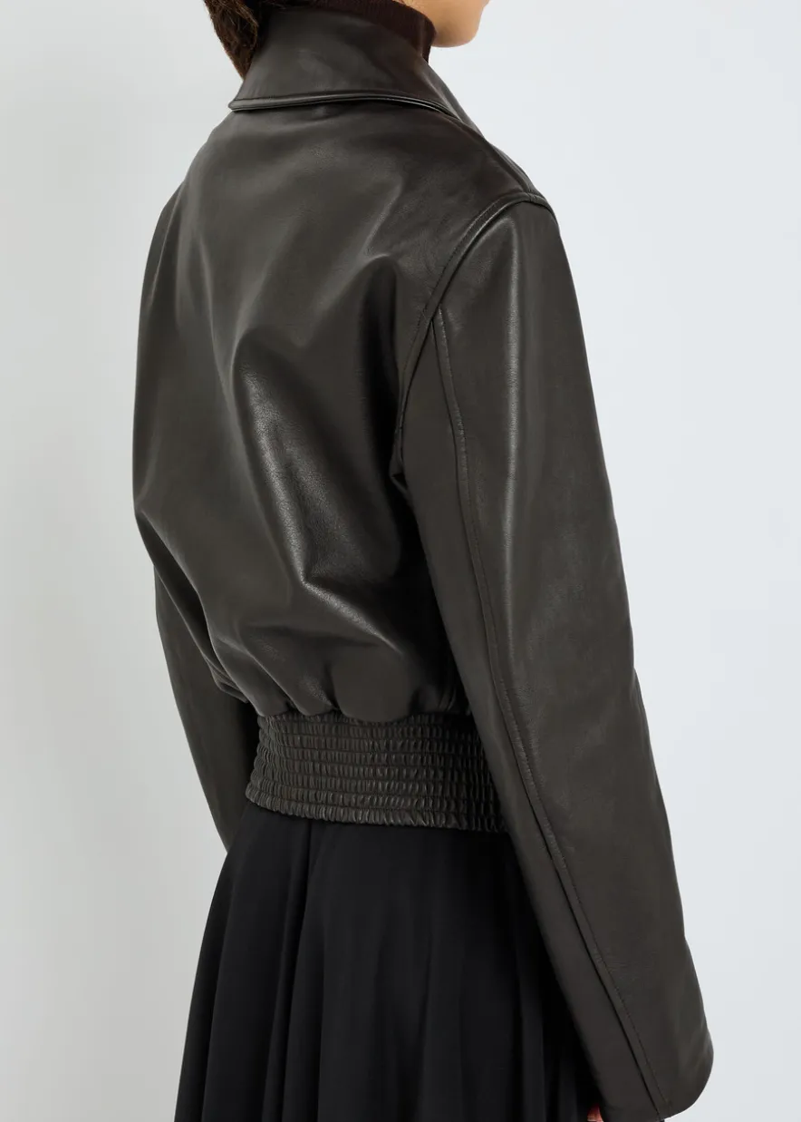 Leather jacket