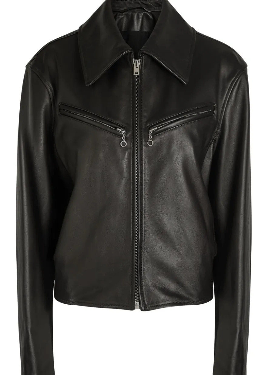 Leather jacket