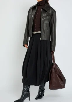 Leather jacket