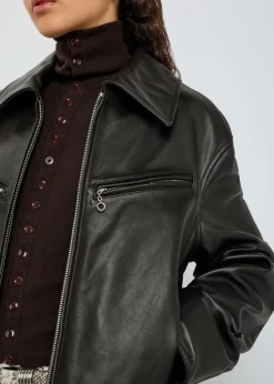 Leather jacket