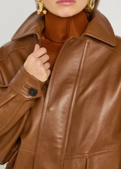 Leather jacket