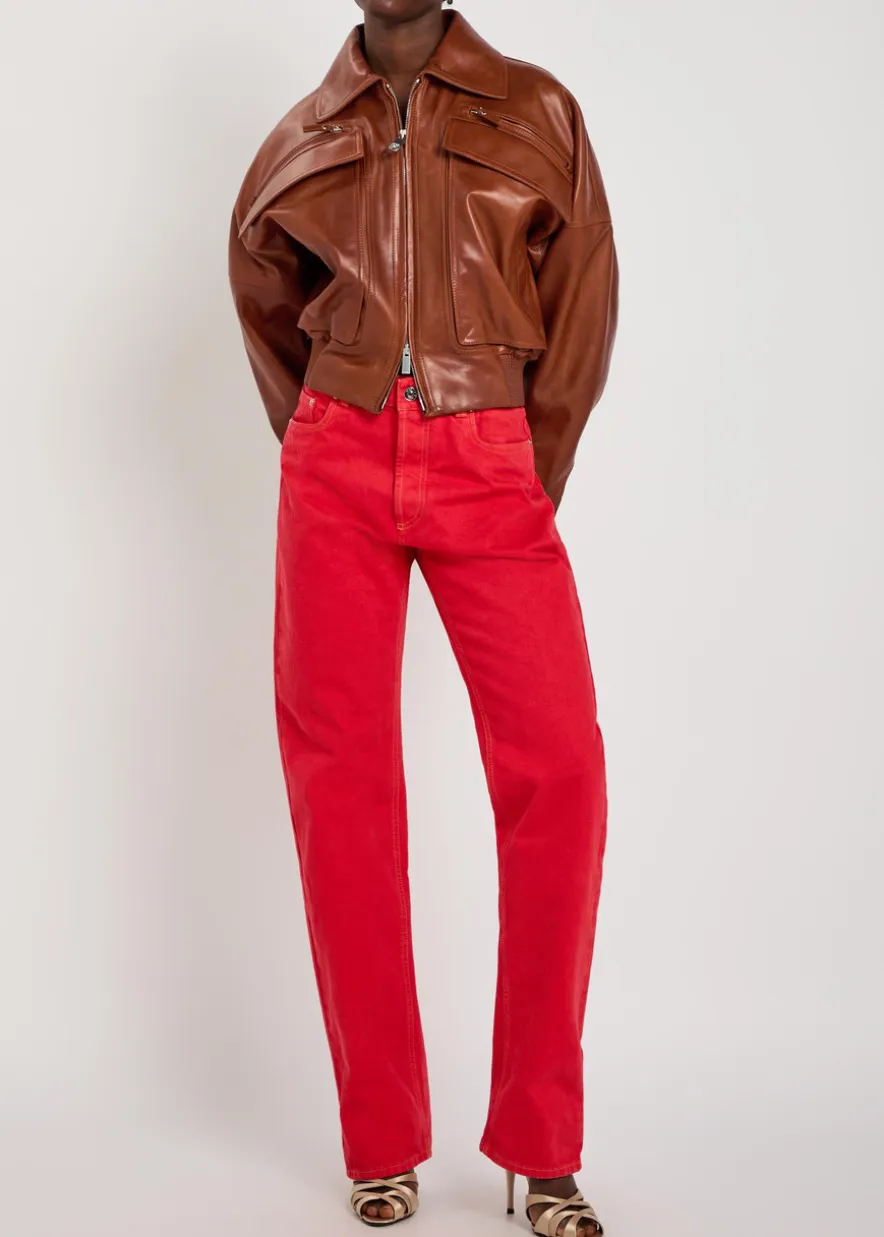 Leather jacket