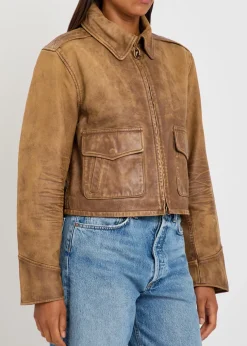 Leather jacket