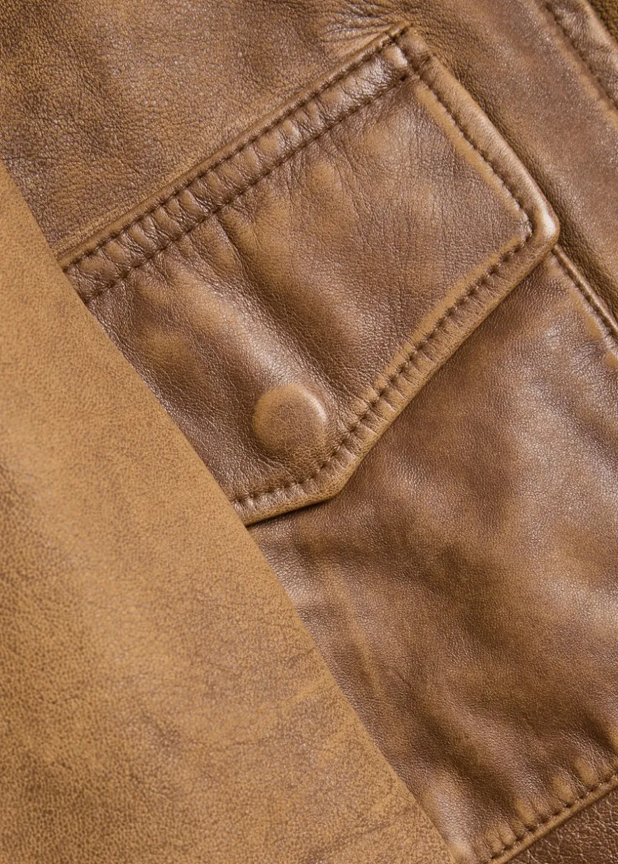 Leather jacket