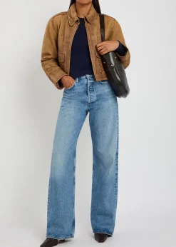 Leather jacket