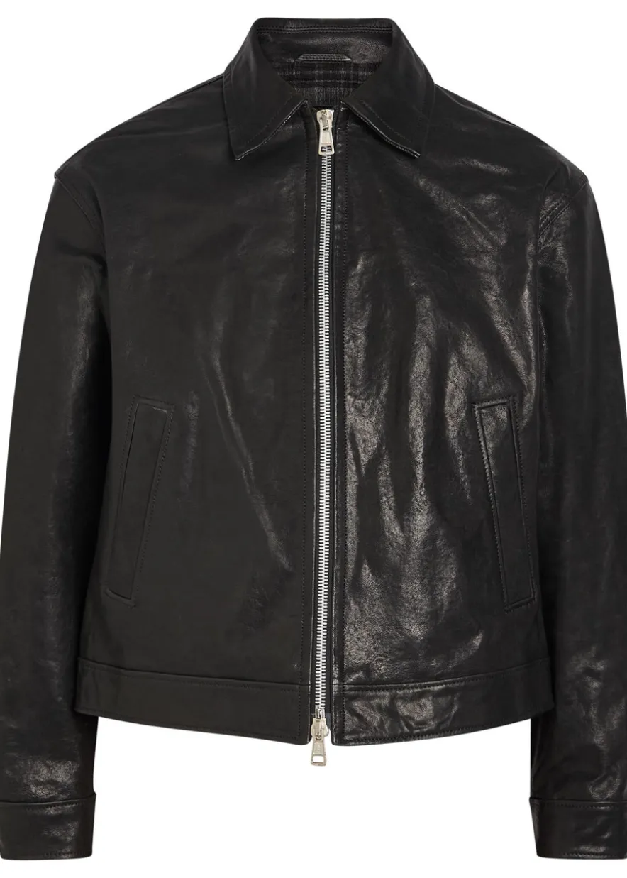 Leather jacket