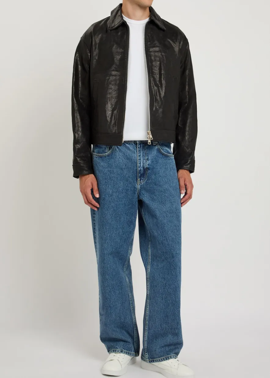 Leather jacket