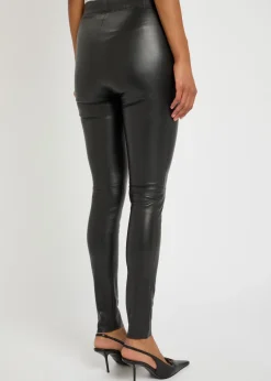 Leather leggings
