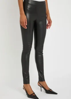 Leather leggings