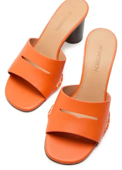 70 leather loafer mules