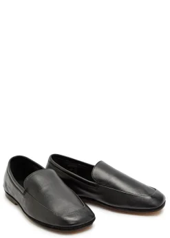 Leather loafers