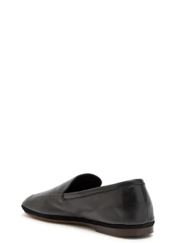 Leather loafers
