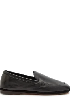 Leather loafers