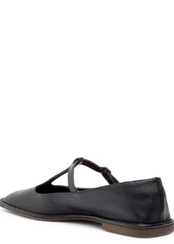 Leather Mary Jane flats