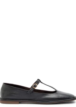 Leather Mary Jane flats