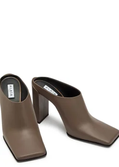 90 leather mules