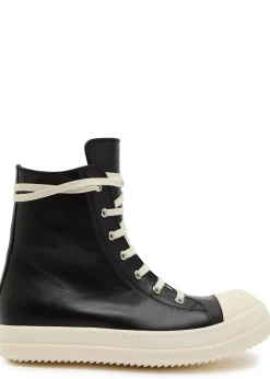 Leather sneakers