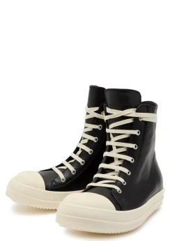 Leather sneakers