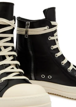 Leather sneakers
