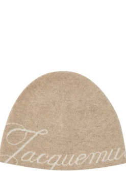 Le Bonnet Atelier logo-intarsia wool-blend beanie