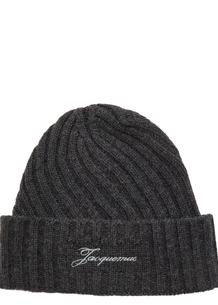 Le Bonnet Tourni cashmere and wool-blend beanie
