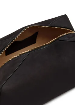 Le Bulldog grained nubuck shoulder bag