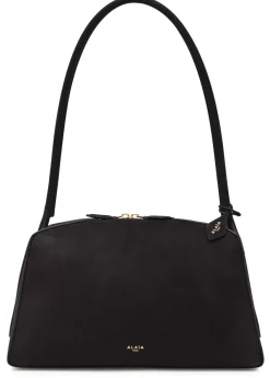 Le Bulldog grained nubuck shoulder bag