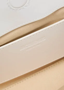 Le Calisson glossed leather shoulder bag
