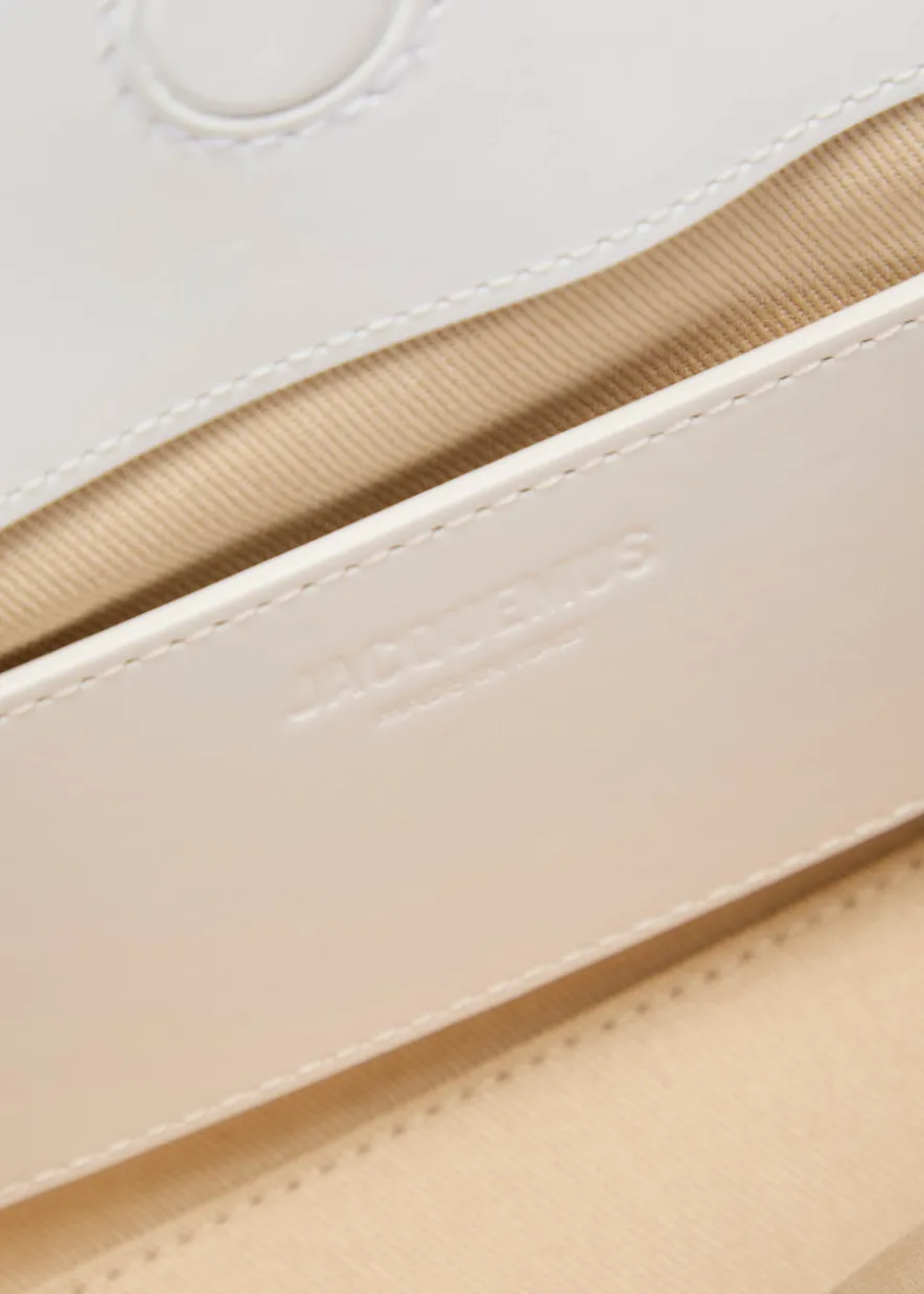 Le Calisson glossed leather shoulder bag