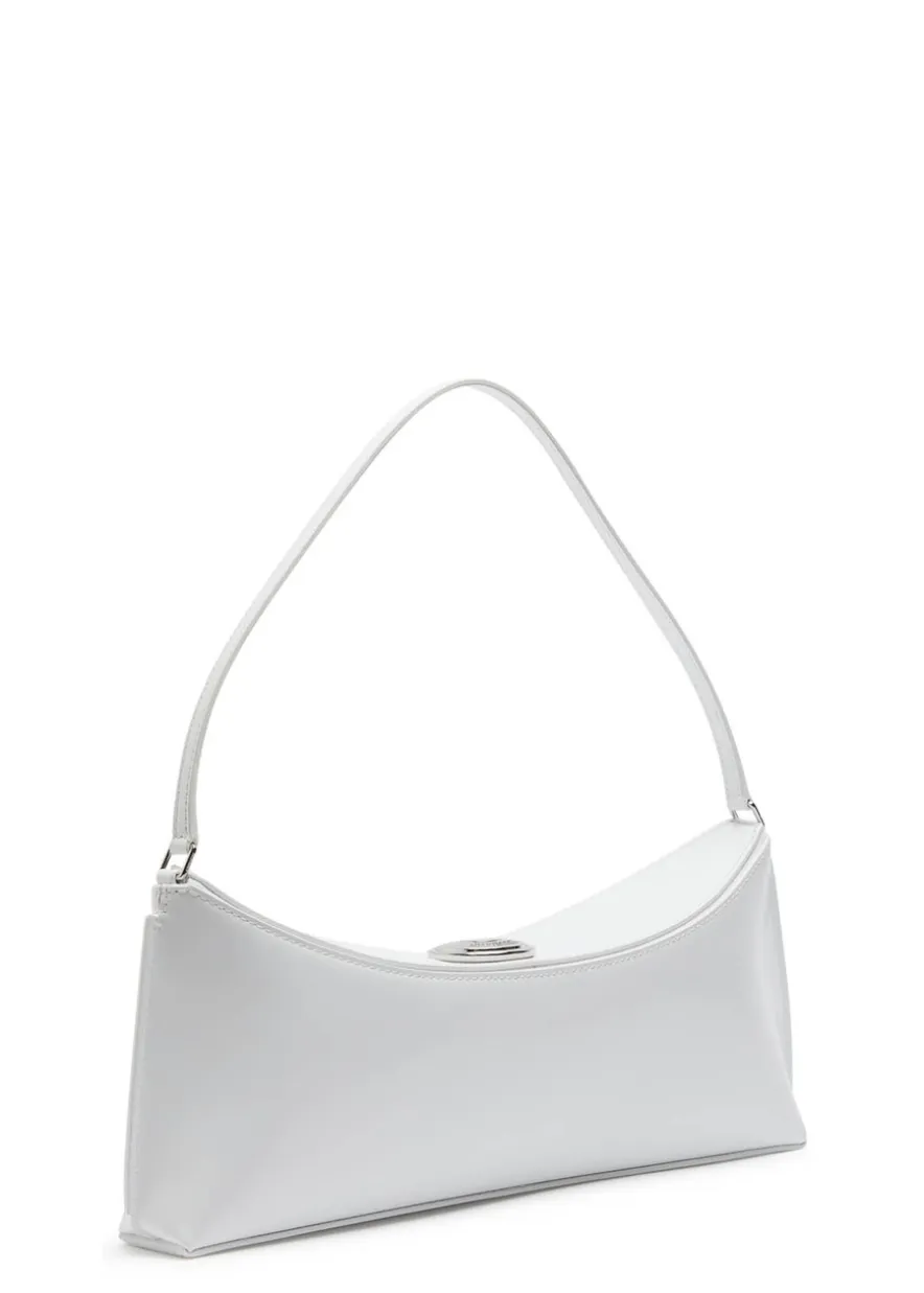 Le Calisson glossed leather shoulder bag
