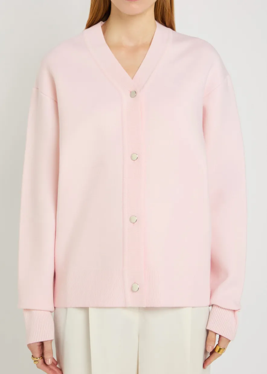 Le Cardigan Doppio merino wool-blend cardigan