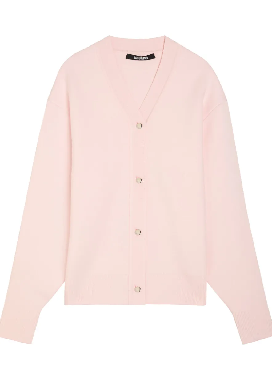 Le Cardigan Doppio merino wool-blend cardigan