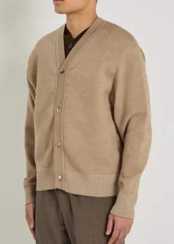 Le Cardigan Doppio merino wool-blend cardigan