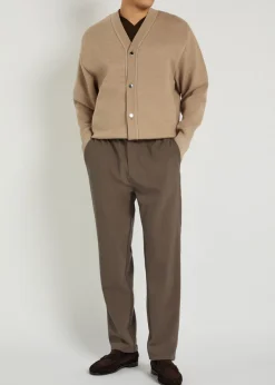Le Cardigan Doppio merino wool-blend cardigan