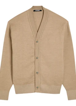 Le Cardigan Doppio merino wool-blend cardigan
