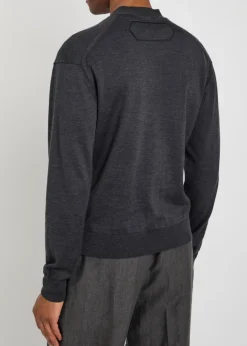 Le Cardigan merino wool-blend cardigan