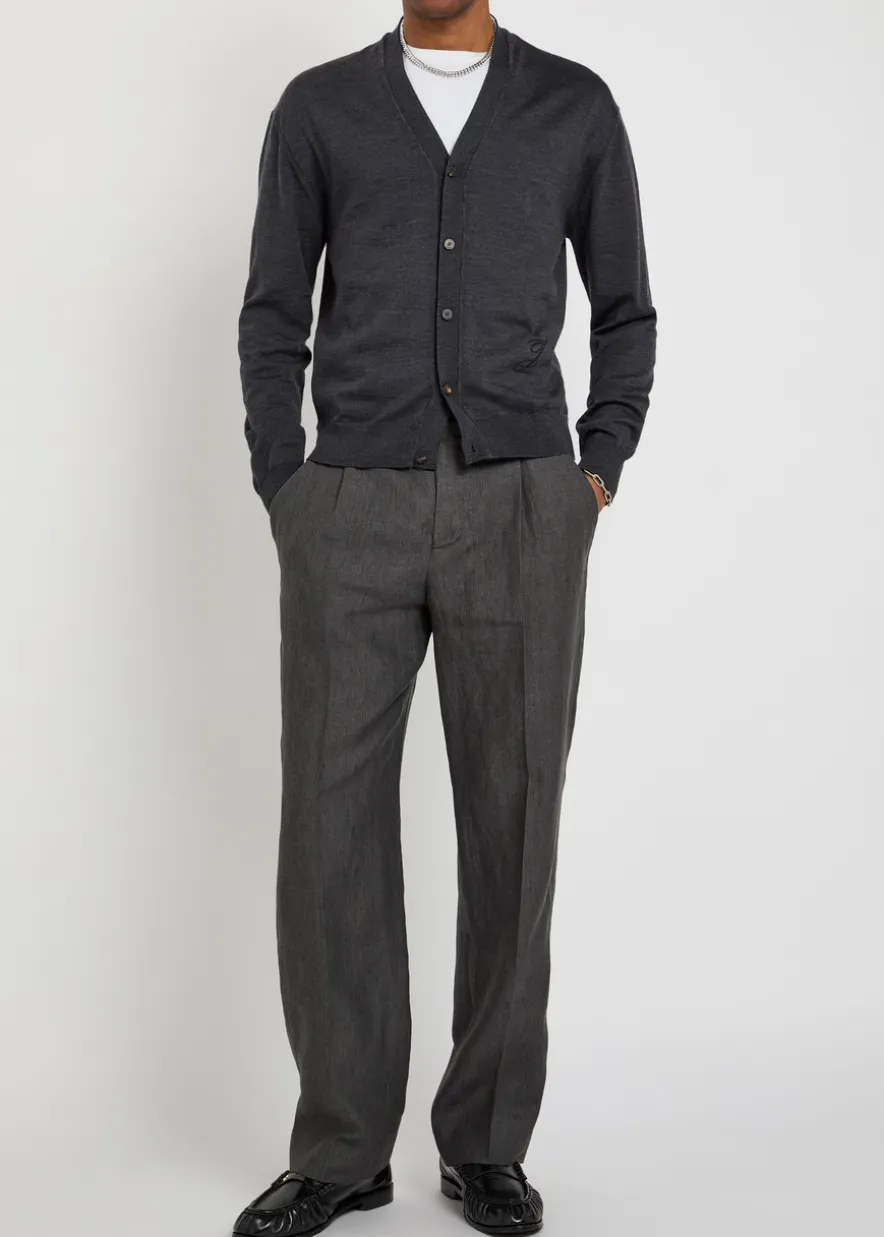 Le Cardigan merino wool-blend cardigan