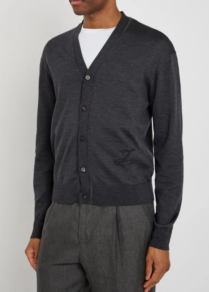 Le Cardigan merino wool-blend cardigan