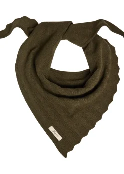 Le Chale Chevron herringbone wool and cashmere-blend scarf