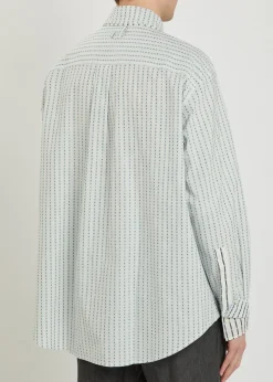 Le Chemise Letro striped cotton shirt