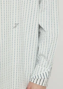 Le Chemise Letro striped cotton shirt
