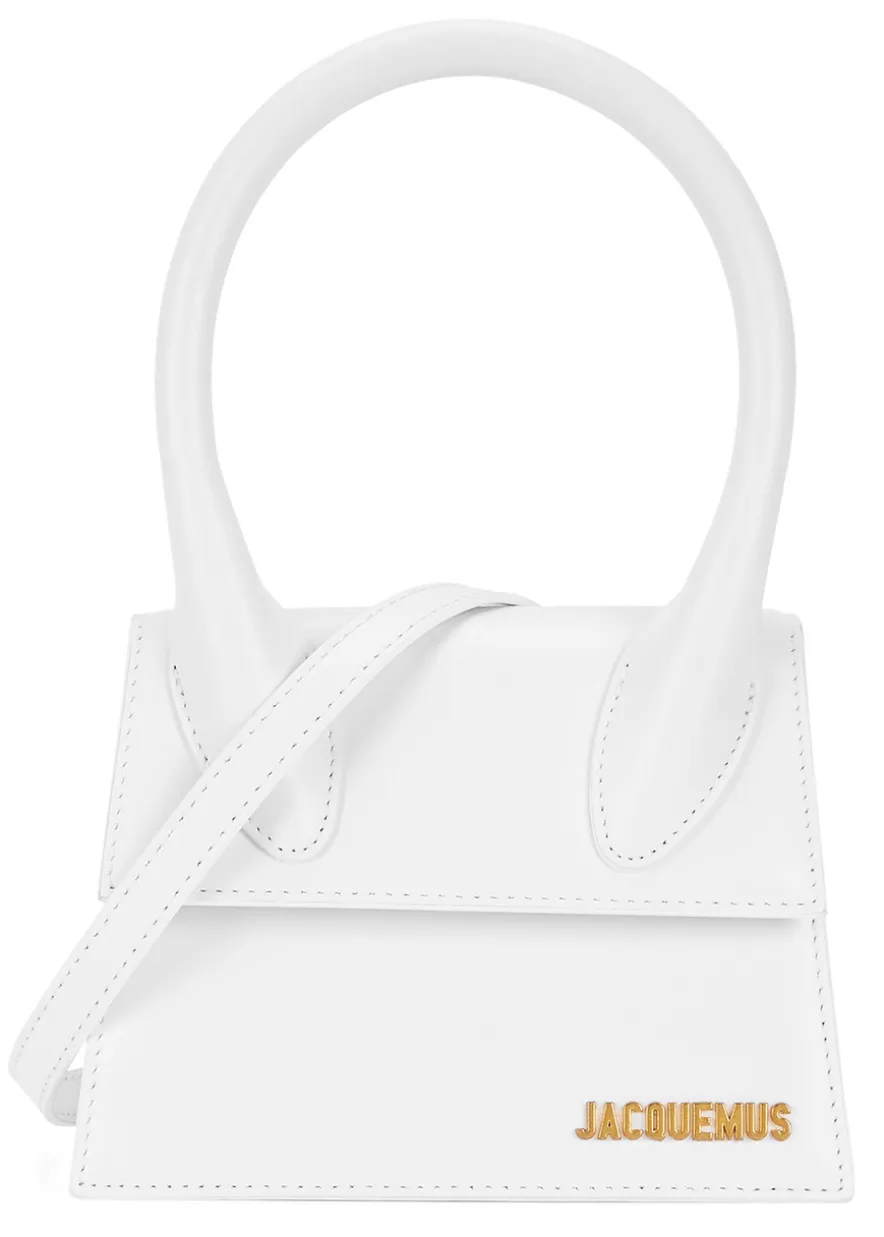 Le Chiquito Moyen leather top handle bag