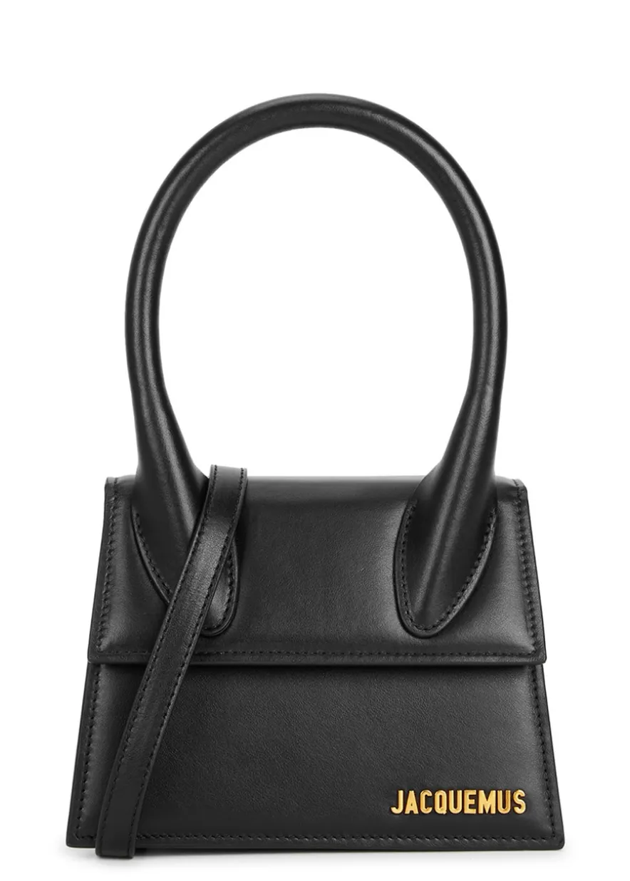 Le Chiquito Moyen leather top handle bag