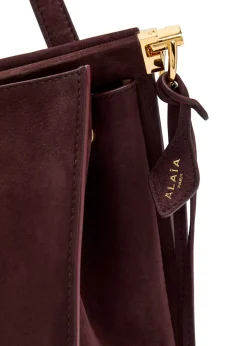 Le Click Pocket 35 nubuck shoulder bag