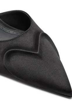 Le Coeur 55 satin mules