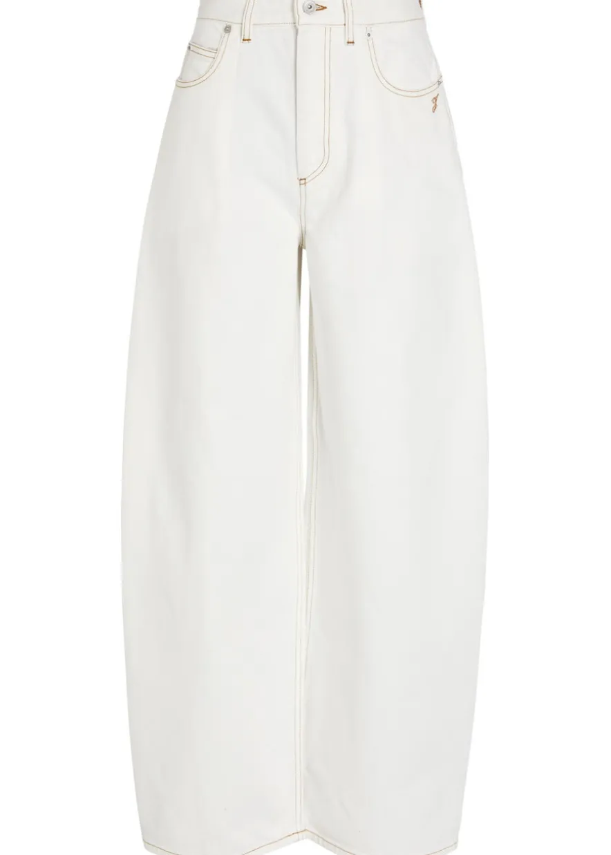 Le De-nimes Ovalo barrel-leg denim jeans