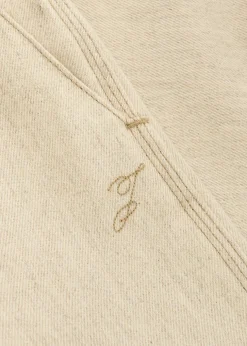 Le De-nimes Paysan wide-leg cotton-blend trousers