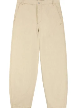 Le De-nimes Paysan wide-leg cotton-blend trousers