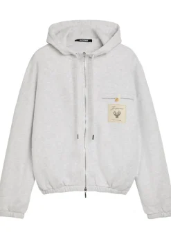 Le Hoodie Torneo logo hooded cotton sweatshirt