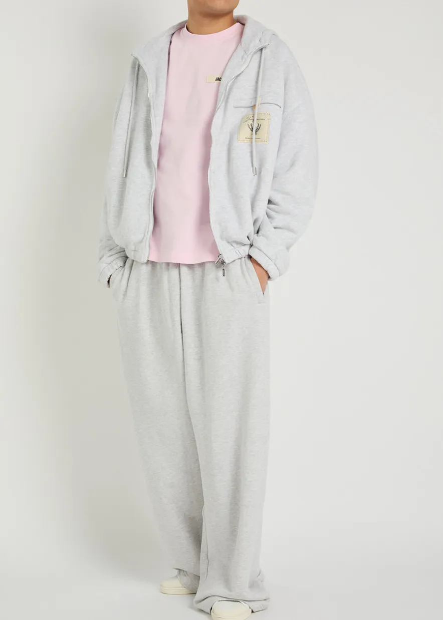 Le Hoodie Torneo logo hooded cotton sweatshirt